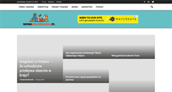 Desktop Screenshot of nowapolitologia.pl